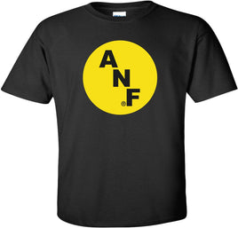 Big ANF logo black t-shirt for the Iowa Hawkeyes.